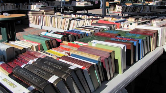 Prochaine vente de livres usagés de la bibliothèque municipale